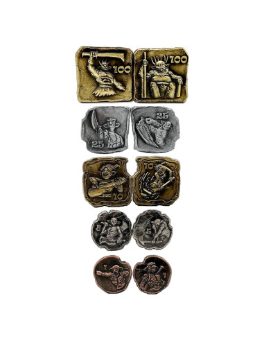 Monedas de Aventura D&D - Cryptic Creative - Duendes RPG