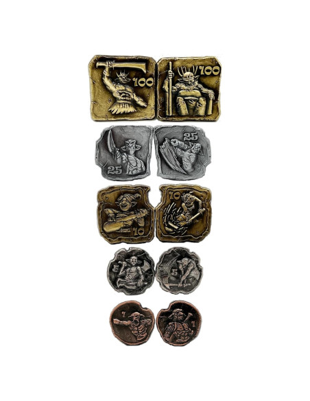 Monedas de Aventura D&D - Cryptic Creative - Duendes RPG