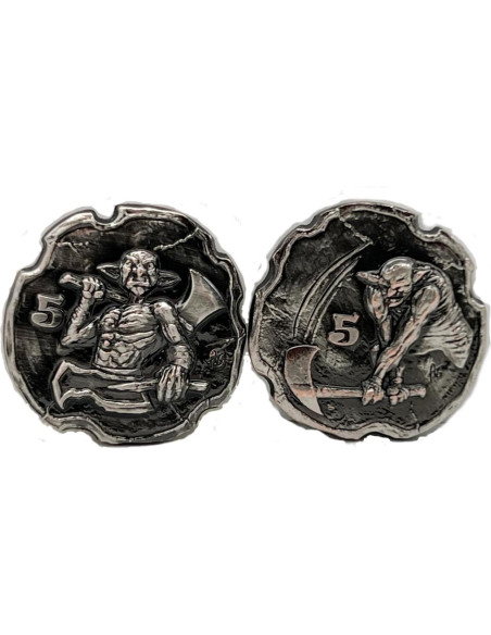 Monedas de Aventura D&D - Cryptic Creative - Duendes RPG