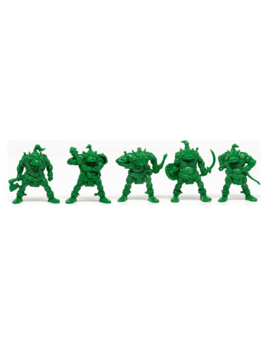 Conjunto de Mini Figuras de Acción Tehnolog - Orcos RPG 5 Pcs