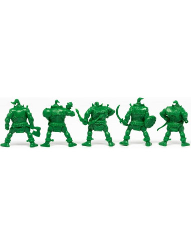 Conjunto de Mini Figuras de Acción Tehnolog - Orcos RPG 5 Pcs