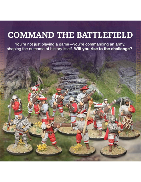 Miniaturas Medievales 28mm Ludus Bellum - Infantería Alemana