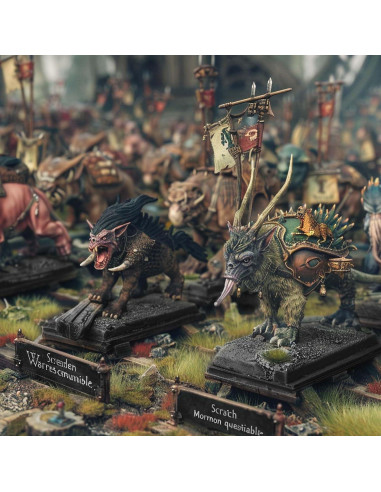 Bases de Modelo Rectangulares Evemodel Plástico Negro 30x60mm 20pzs