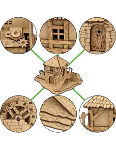 Terreno Modular TowerRex para D&D y Wargaming 28mm 2