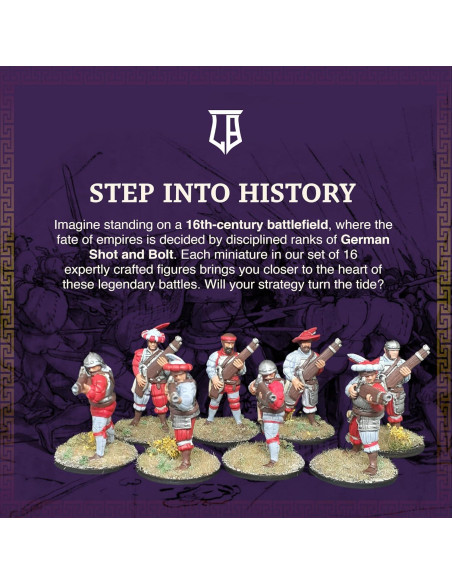 Miniaturas de Infantería Histórica 28mm Ludus Bellum