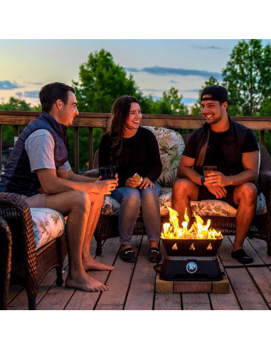 Fogón Portátil Outland Living Firecube 10,21 kg Cuadrado