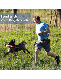 Kit de Entrenamiento para Perros con Clicker y Bolsa Negra 2