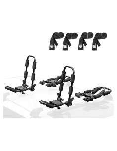 Soporte de Kayak Plegable Leader Accessories 4 PCS J Bar