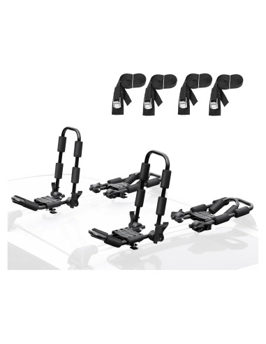 Soporte de Kayak Plegable Leader Accessories 4 PCS J Bar