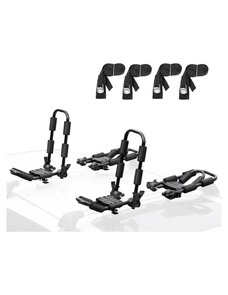 Soporte de Kayak Plegable Leader Accessories 4 PCS J Bar