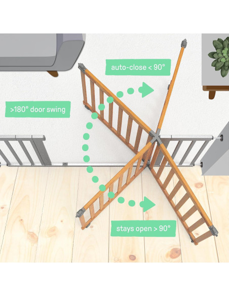 Puerta de Seguridad Extra Ancha Summer West End 91-152 cm
