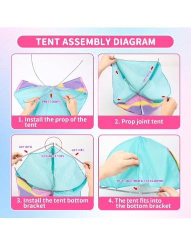 Casa de Muñecas Plegable Style Shine con 60+ Accesorios