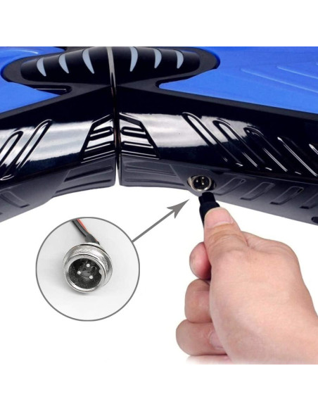 Puerto de Carga FEC tech GLDYTIMES 3 Pines para Hoverboard