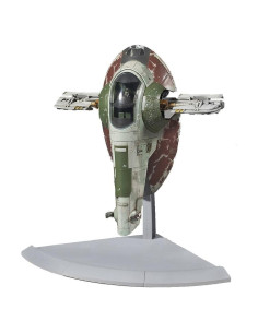 Kit de modelo Boba Fett 1/144 Bandai Star Wars con base