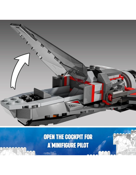 LEGO Marvel Capitán América vs Hulk Rojo - Set 76292