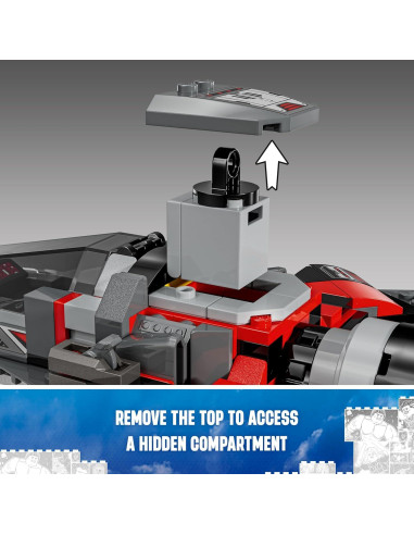 LEGO Marvel Capitán América vs Hulk Rojo - Set 76292