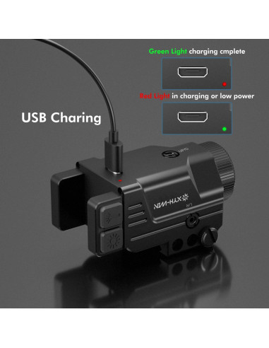 Combo Luz Láser 600 Lúmenes Taurus G2c G3C Verde
