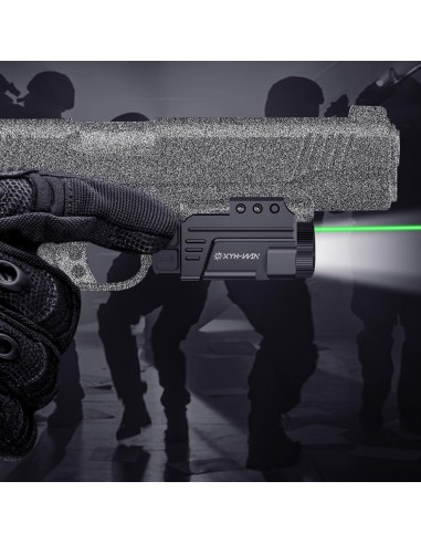 Combo Luz Láser 600 Lúmenes Taurus G2c G3C Verde