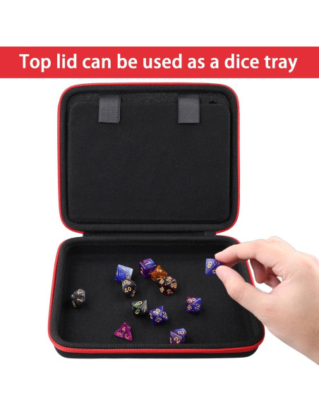 Estuche DND Baval Rectangular con Espuma para Dados