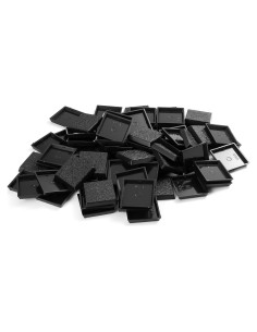 Bases Cuadradas Texturizadas VSPH 25mm para Juegos de Mesa