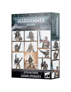 Figuritas Warhammer 40,000 Games Workshop Cadianas 25 Accesorios