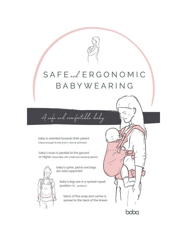 Boba X Portabebés - Ajustable para Bebés 3-20 kg - Llamado de las Montañas