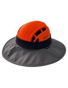 Sombrero de Sol Weiking para Casco de Escalada - Gris Negro