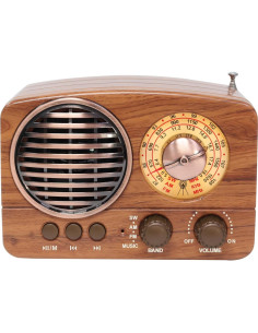 Radio Retro YAGEKING M-1161BT Bluetooth FM AM SW Portátil 2