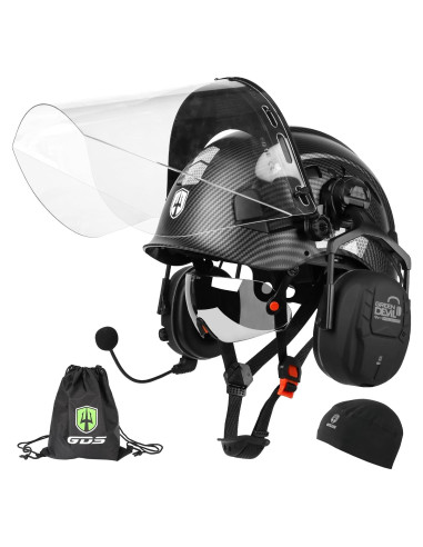 Casco de Seguridad GREEN DEVIL con Auriculares Bluetooth