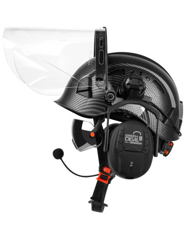 Casco de Seguridad GREEN DEVIL con Auriculares Bluetooth