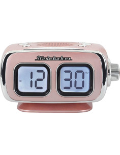 Reloj Radio Digital Studebaker SB3500 Bluetooth Oro Rosa 2