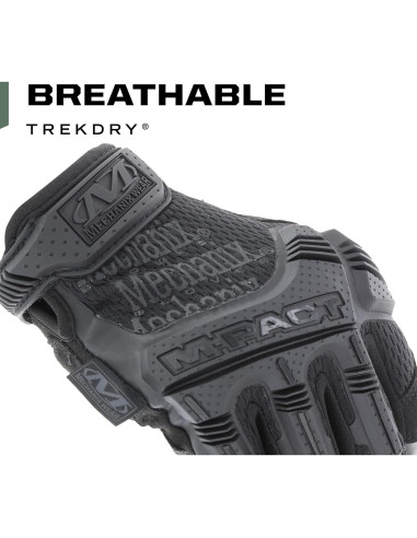 Guantes Tácticos Mechanix Wear M-Pact Sin Dedos Marrón Grande