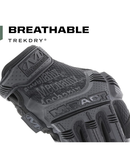 Guantes Tácticos Mechanix Wear M-Pact Sin Dedos Marrón Grande