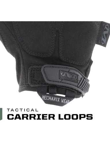 Guantes Tácticos Mechanix Wear M-Pact Sin Dedos Marrón Grande