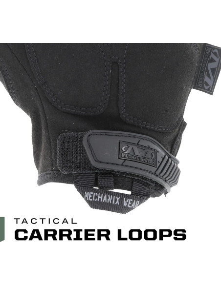 Guantes Tácticos Mechanix Wear M-Pact Sin Dedos Marrón Grande