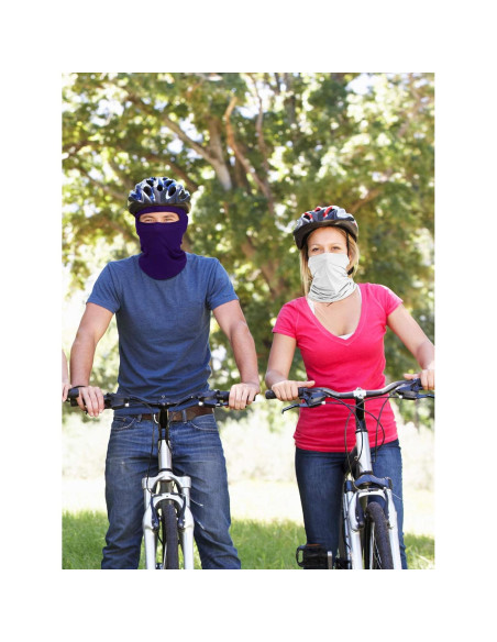 9 Pzs Máscaras de Esquí UV Balaclava para Hombres - Protección