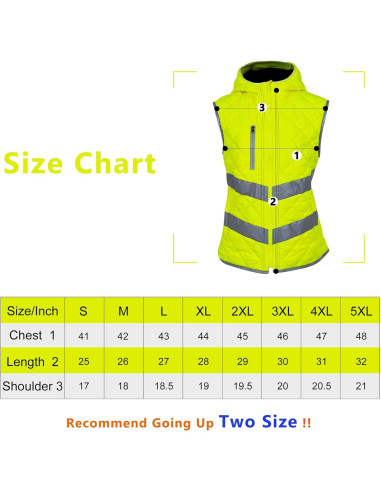 Chaleco de Seguridad PALAMLY Amarillo Reflectante Mediano