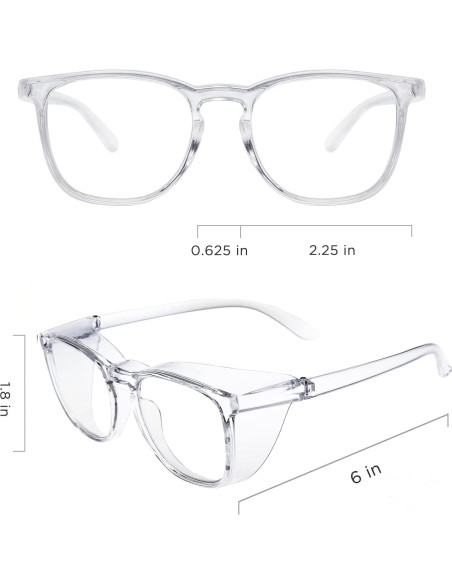 Gafas de seguridad JOO'RTI anti-vaho y luz azul unisex