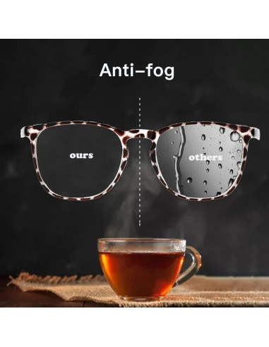 Gafas de seguridad JOO'RTI anti-vaho y luz azul unisex