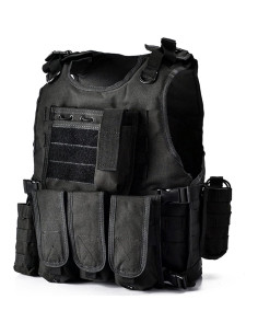 Chaleco Táctico YAKEDA Ajustable para Juegos al Aire Libre 2