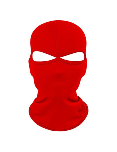 Máscara Balaclava Rojo UV Protección Solar para Esquí