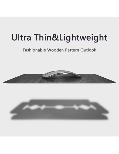 Alfombrilla de Ratón YSAGi Gris Dura Antideslizante 27x24cm