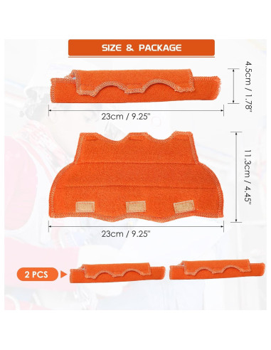 Banda para Sudor de Casco Aolamegs Algodón Ignífugo 2 Piezas