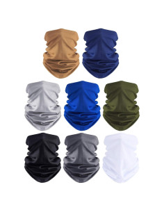Gaiter de Cuello SATINIOR 8 Piezas UV Refrigerante 25x42cm