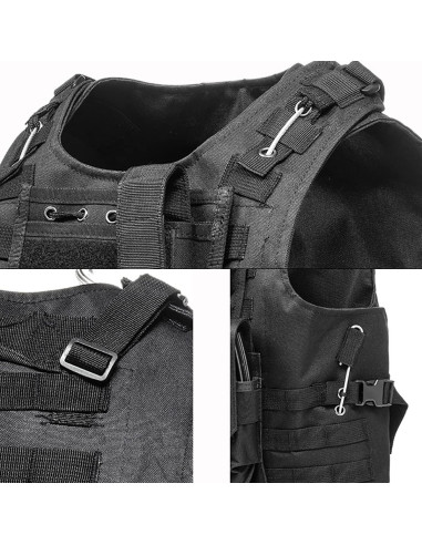 Chaleco Táctico AZB Ajustable para Airsoft y Paintball
