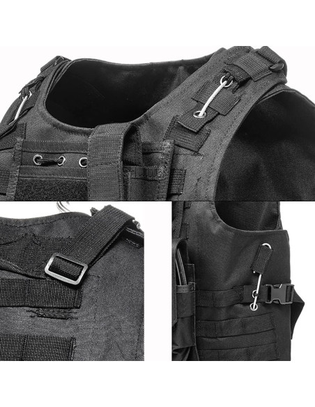 Chaleco Táctico AZB Ajustable para Airsoft y Paintball