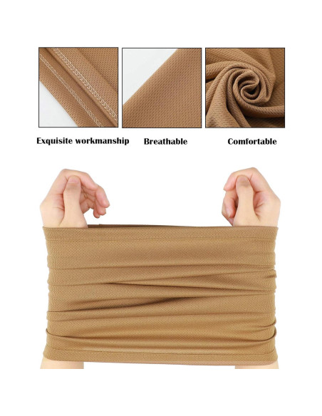 Gaiter de Cuello SATINIOR 8 Piezas UV Refrigerante 25x42cm
