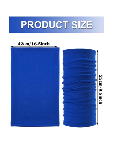 Gaiter de Cuello SATINIOR 8 Piezas UV Refrigerante 25x42cm