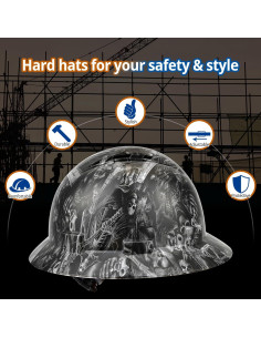 Casco de Seguridad TOKISHI X002 Fibra Carbono 6 Puntos 2