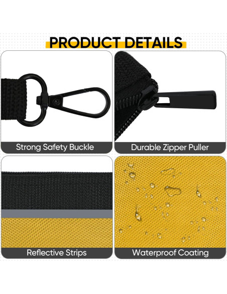 Bolsas de Herramientas TICONN 3 Paquete Mediano Impermeables